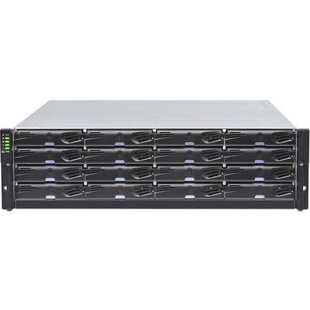 INFORTREND Eonstor Ds 4000 San Storage, 3U/16 Bay, Redundant Controllers, 4 X DS4016R2C000F-RJ45